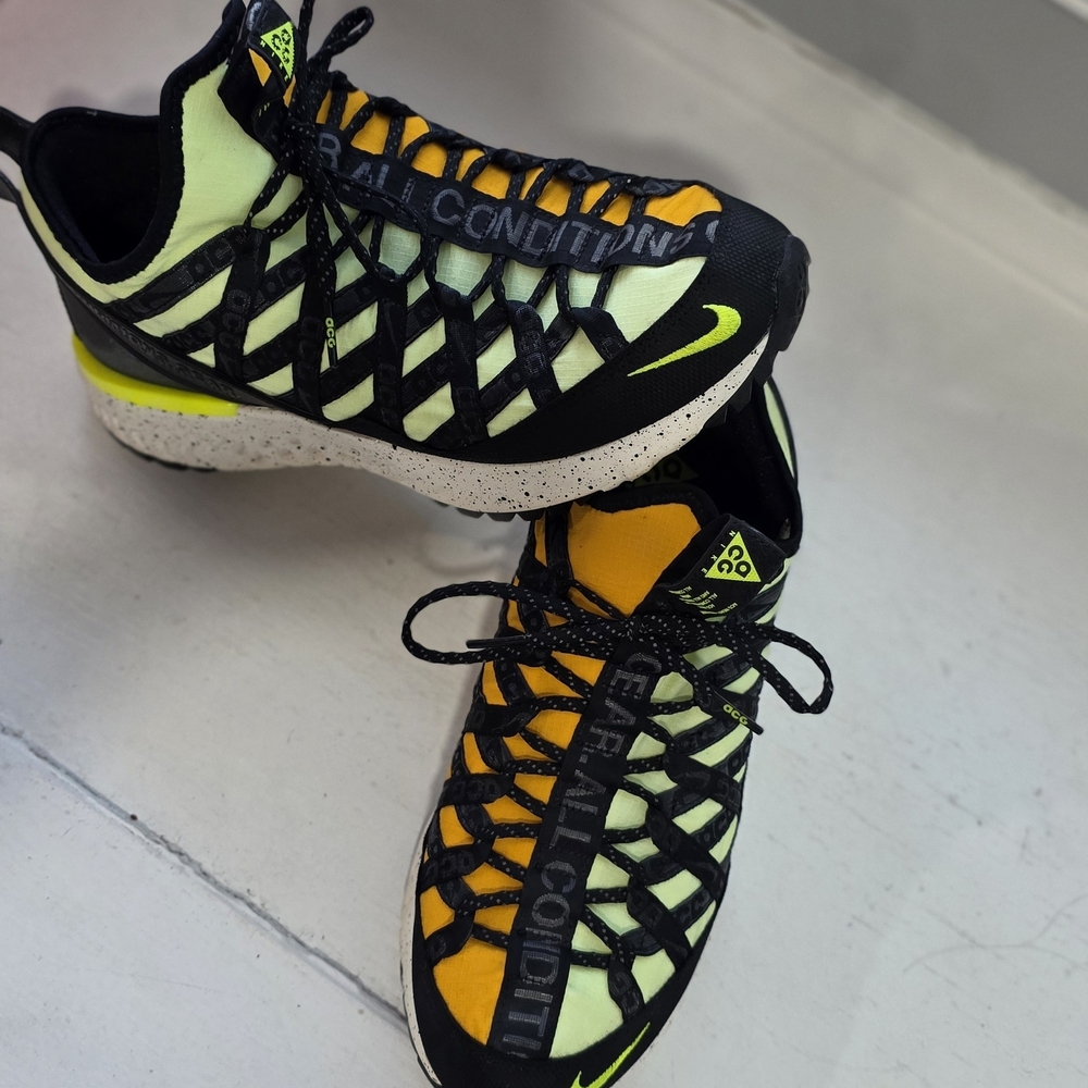 Nike ACG Trail/Active Sneakers — Neon Yellow & Orange